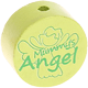 Figura con motivo "mummy's angel" : limón