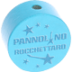 Perles avec motif « Pannolino Rocchettaro » : turquoise clair