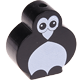 Motivperle – Pinguin : schwarz