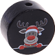 motif bead – reindeer : black