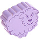 motif bead – sheep : lilac