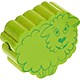 motif bead – sheep : yellow green