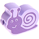 motif bead – snail : lilac