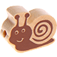 motif bead – snail : natural