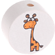Motivpärla – zoodjur : giraff