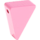 Perlina sagomata “Bandierina” : rosa bambino