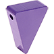 Figura con motivo Banderín : azul púrpura