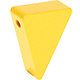 Figura con motivo Banderín : amarillo