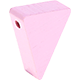 Perlina sagomata “Bandierina” : rosa