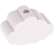 Perlina sagomata “Piccola Nuvola” : bianco
