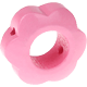 motif bead – flower : baby pink