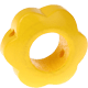 Perlina sagomata “Fiore” : giallo