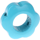 motif bead – flower : light turquoise