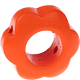 motif bead – flower : orange