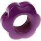 motif bead – flower : purple