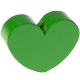 Motivperle – Herz : grün
