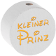 Perles avec motif « Kleiner Prinz » : blanc