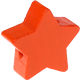 Motivperle – Stern : orange