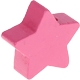 Motivperle – Stern : pink