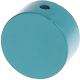 motif bead – plain circle : turquoise
