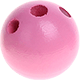 Cuerpos de perlas, 20 mm : rosa bebé