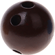 Perlina “corpo”, 20 mm : marrone