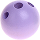 Perlina “corpo”, 20 mm : lilla