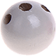Perlenkörper, 20 mm : hellgrau