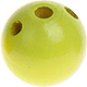 Perles de corps, 20 mm : citron