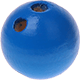 Cuerpos de perlas, 20 mm : azul medio