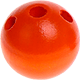 Perlina “corpo”, 20 mm : arancione