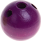 Perlina “corpo”, 20 mm : viola viola