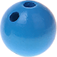 Perlina “corpo”, 20 mm : azzurra