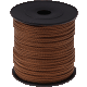 100 m Cordón de polipropileno 1,5 mm : marrón