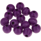 5 Bolas rayadas 10 mm : púrpura púrpura