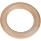 Wooden ring in 80 mm without holes : natural