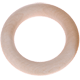 Wooden ring in 80 mm without holes : pure