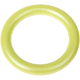 wooden ring, 85 mm : nacre lemon