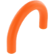 silicone half ring : orange