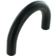 silicone half ring : black