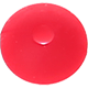Silikonowe kółeczka z oczkiem 10mm : czerwony