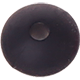 Silikonowe kółeczka z oczkiem 10mm : czarny