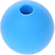 Bolas de silicona – 10mm : azul celeste
