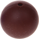 Bolas de silicona – 15mm : marrón