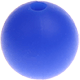 Silikonperlen, 9 mm : dunkelblau
