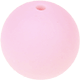 Silikonperlen, 9 mm : rosa