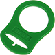 Pacifier adapter rings : green
