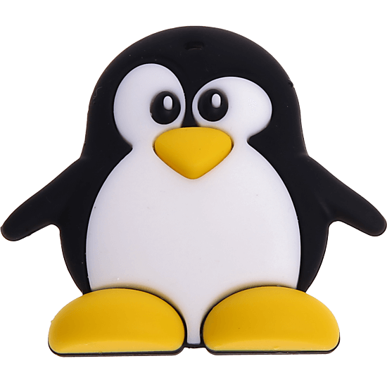 Silikonowe gryzaczek – pingwin