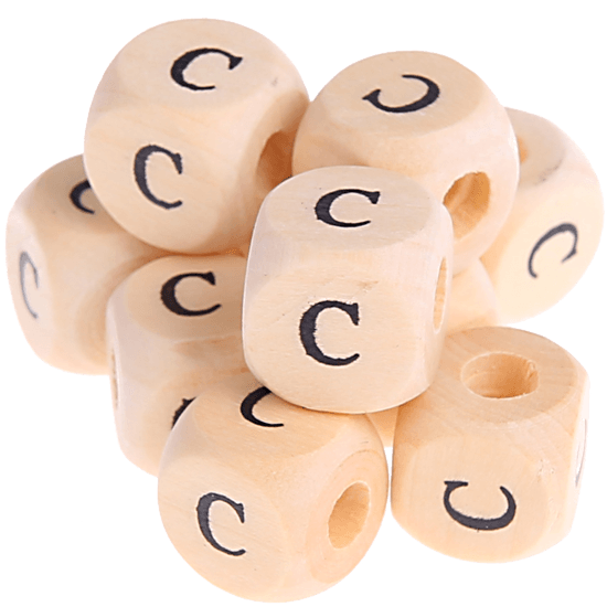300 letter cubes -C-