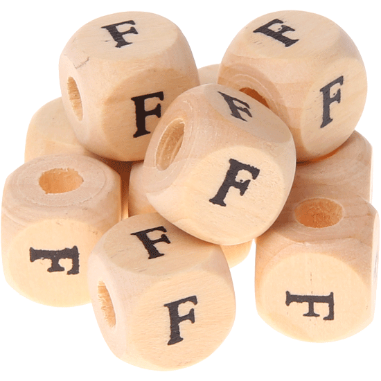 300 letter cubes -F-